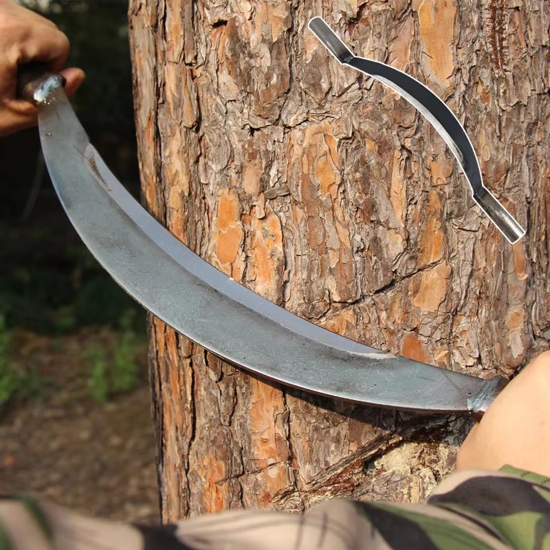 Drawknife Blade - Herramienta de carpintería curvada de 51cm,