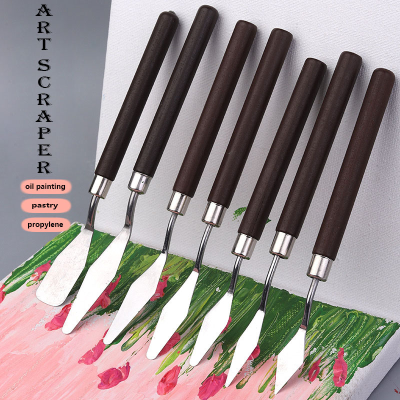 Drawknife Blade - Cuchillo de pintura al óleo de