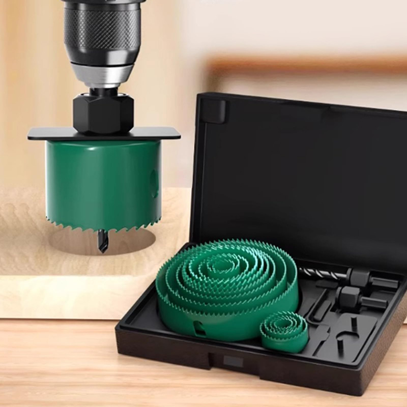 Woodworking Equipment - Juego de sierras perforadoras de 19/8/5