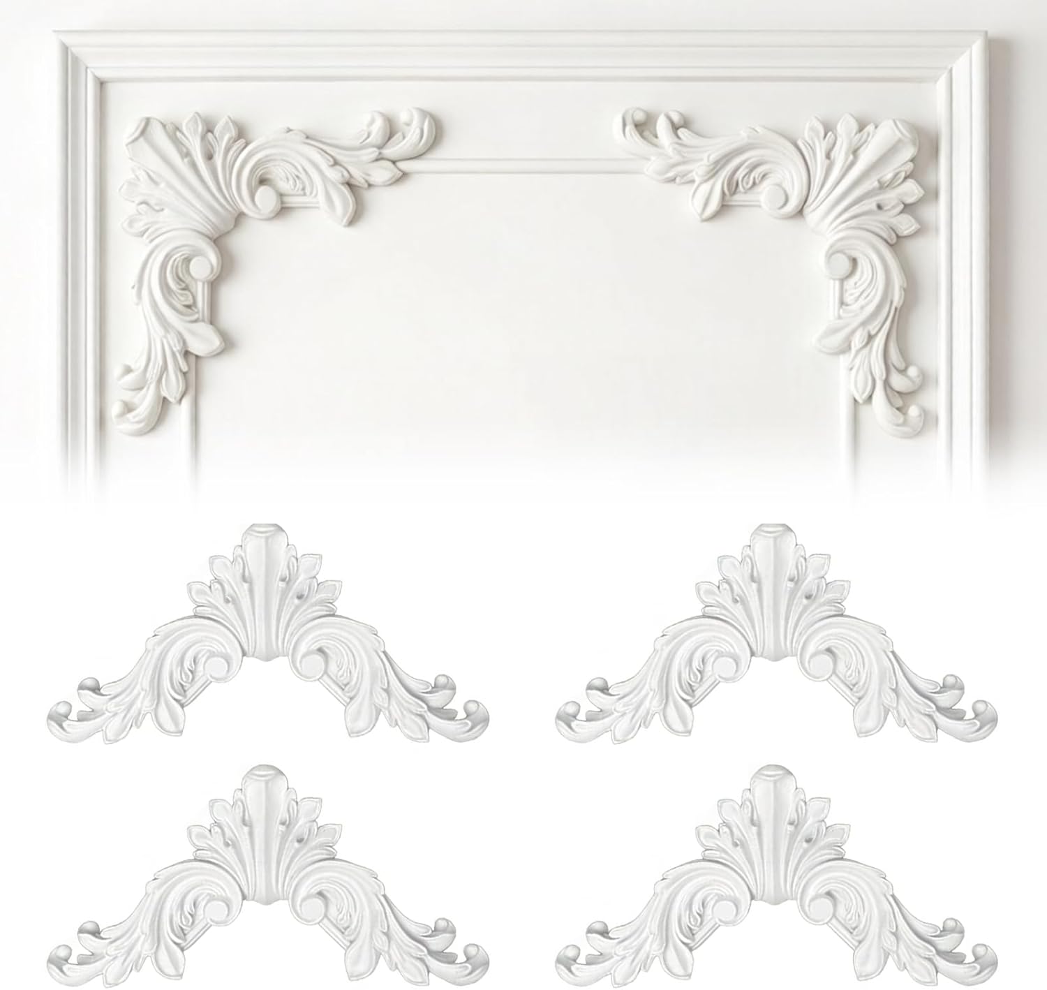 Cabinet Scraper Set - Moldura Decorativa de Esquina de PU,