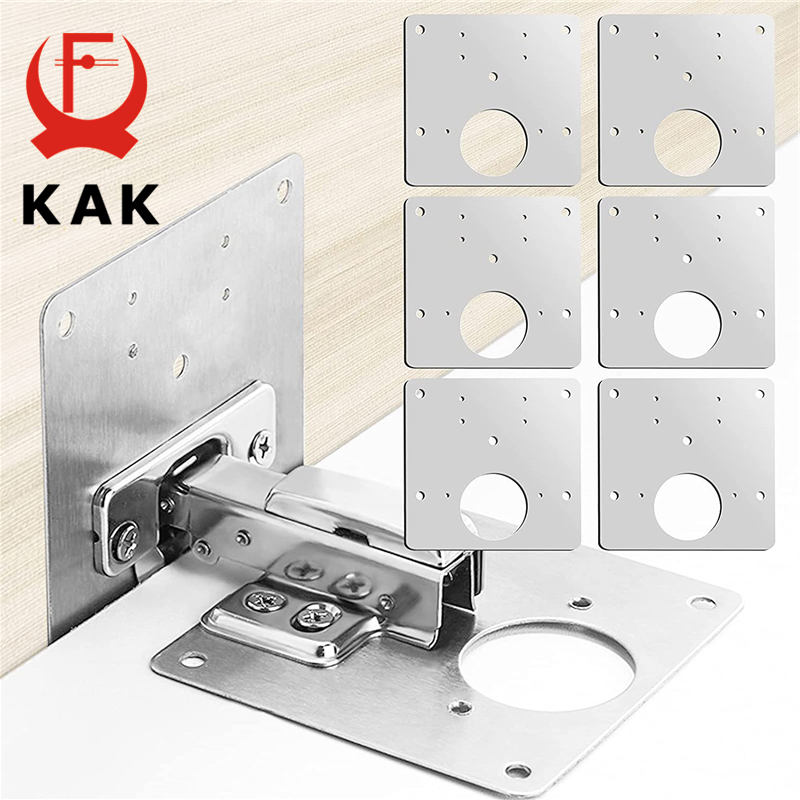 Cabinet Scraper Set - KAK-placa de reparación de bisagra, Kit