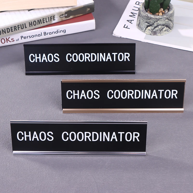 Woodworking Names - Tarjeta de posición, coordenador del caos,