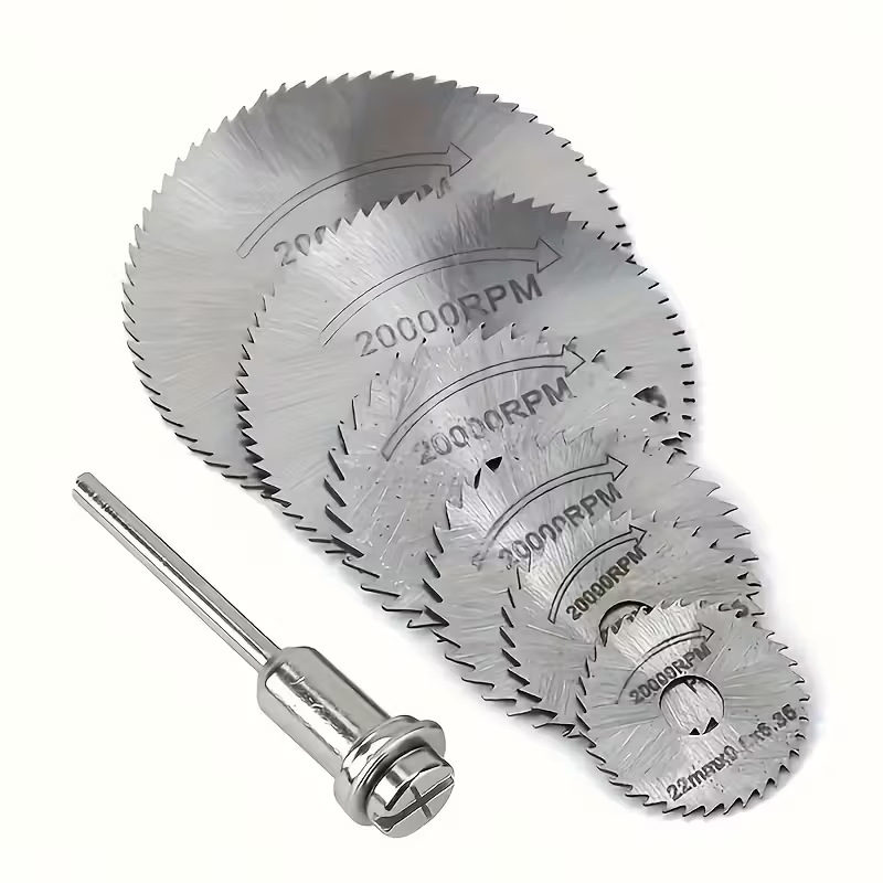 Woodworking Equipment - 1 Juego de mini hojas de