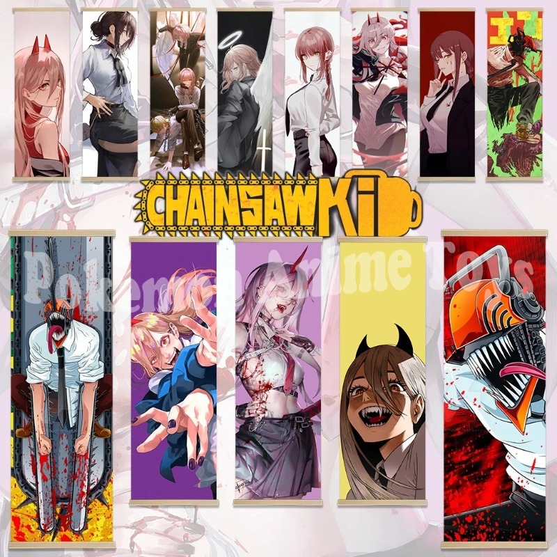 Woodworking Room - Póster de Anime Chainsaw Man, pintura