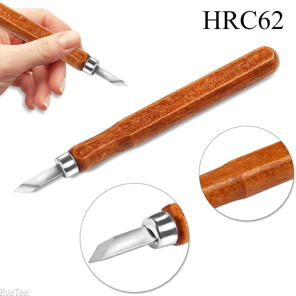 Woodworking Crafts - Juego de 12 herramientas de tallado