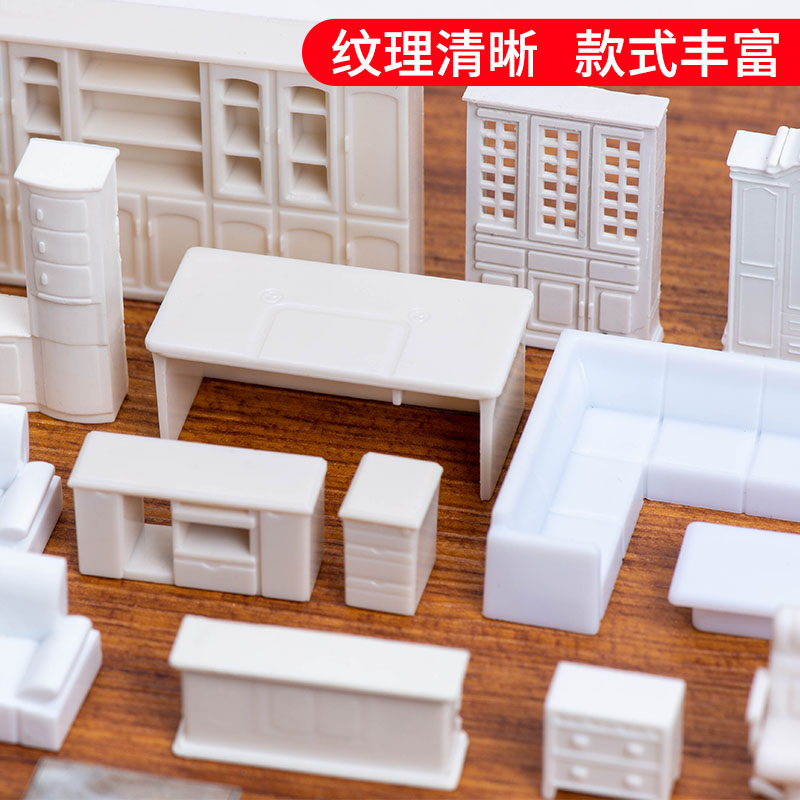 Cabinet Scraper Set - Muebles en miniatura a escala 1:50,