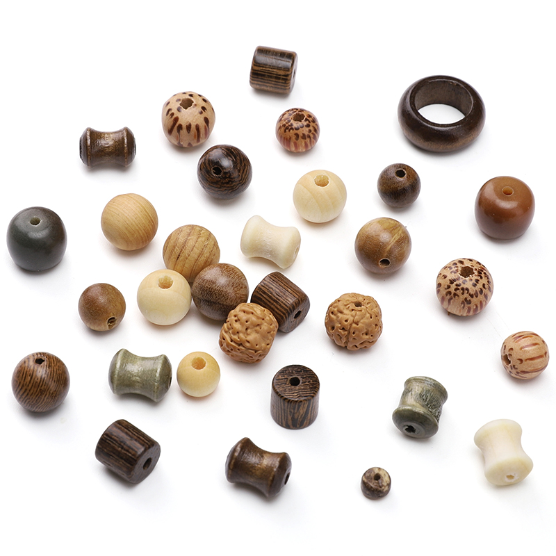 1-130 Uds. Cuentas de madera N - Woodworking Crafts reseña y precio