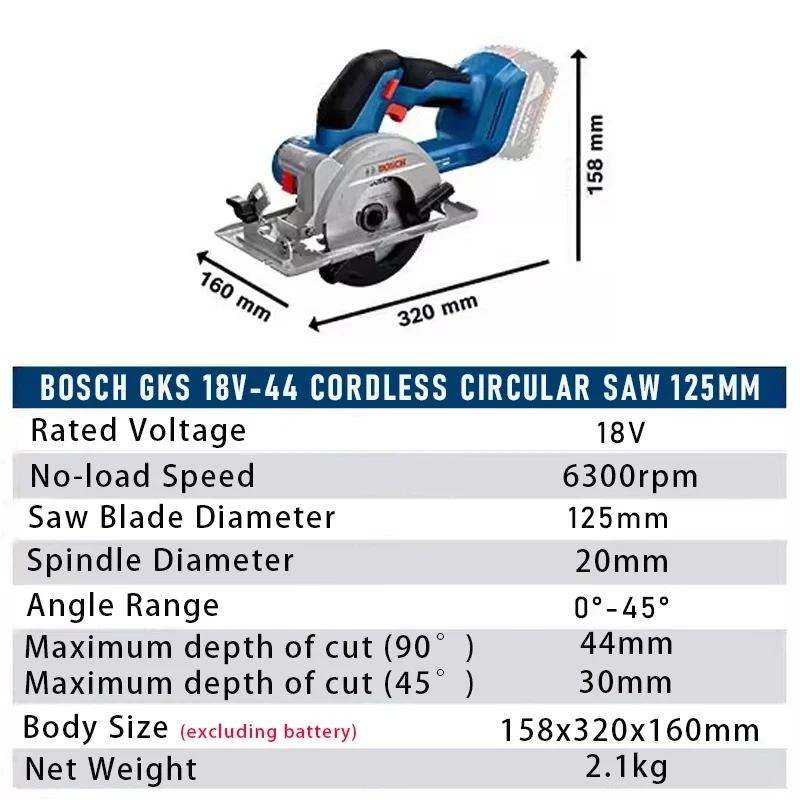 Sierra Circular Inalámbrica Bo - Woodworking Machines reseña y precio