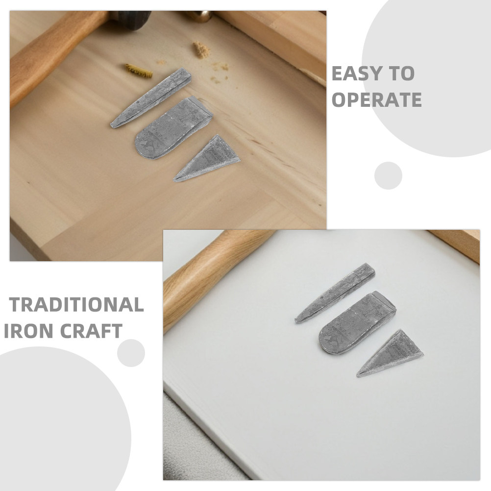 6 piezas de cuñas de hierro pa - Woodworking Hammer reseña y precio