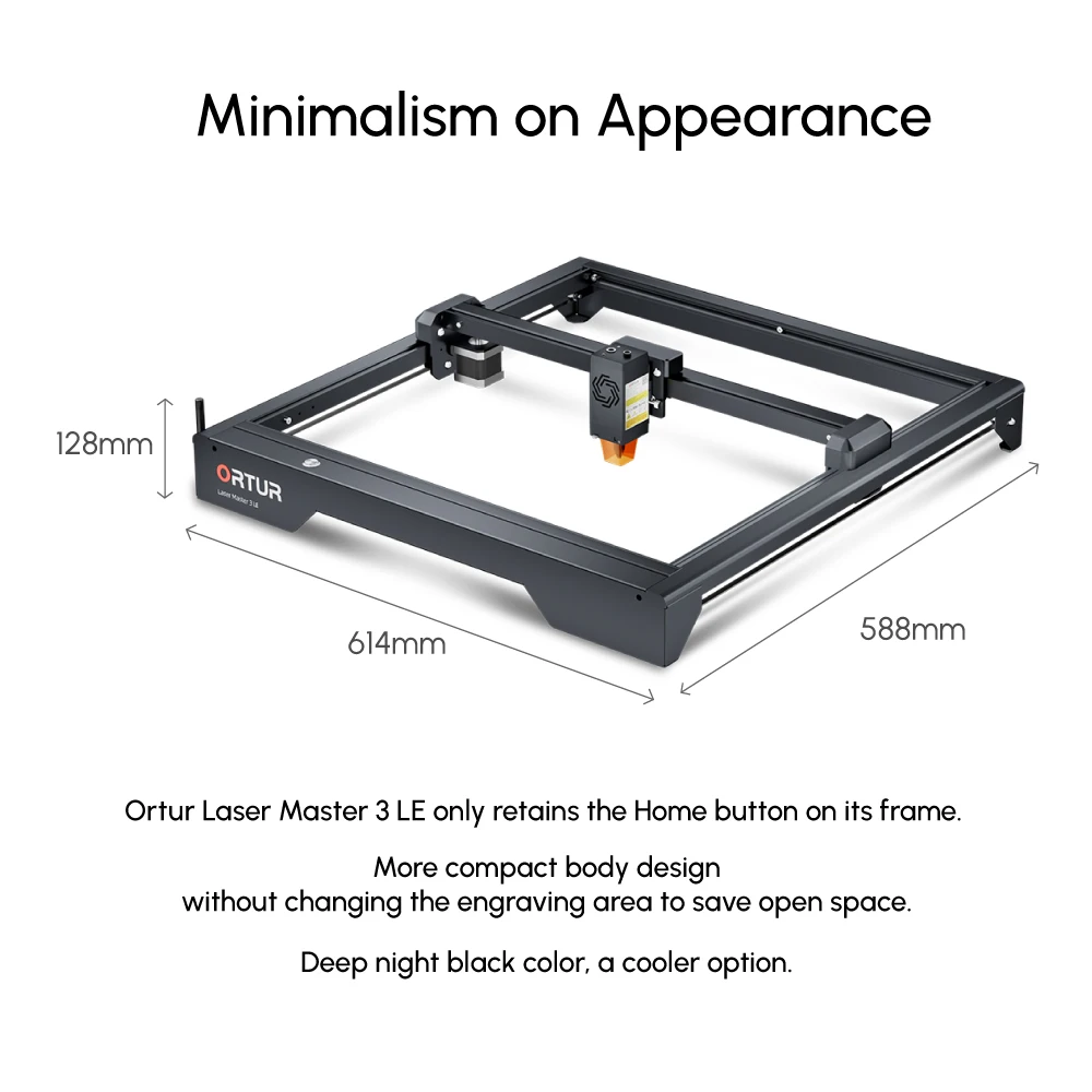 ORTUR-grabador láser OLM3 LE d - Woodworking Apps reseña y precio