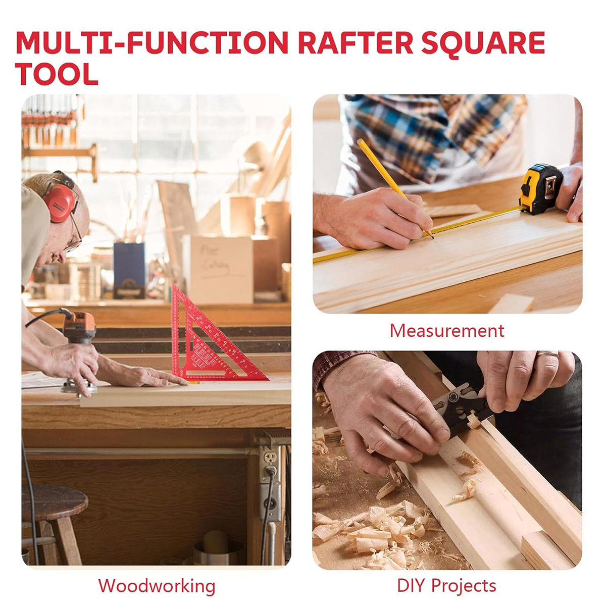 Regla Triangular de Alta Preci - Woodworking Equipment reseña y precio