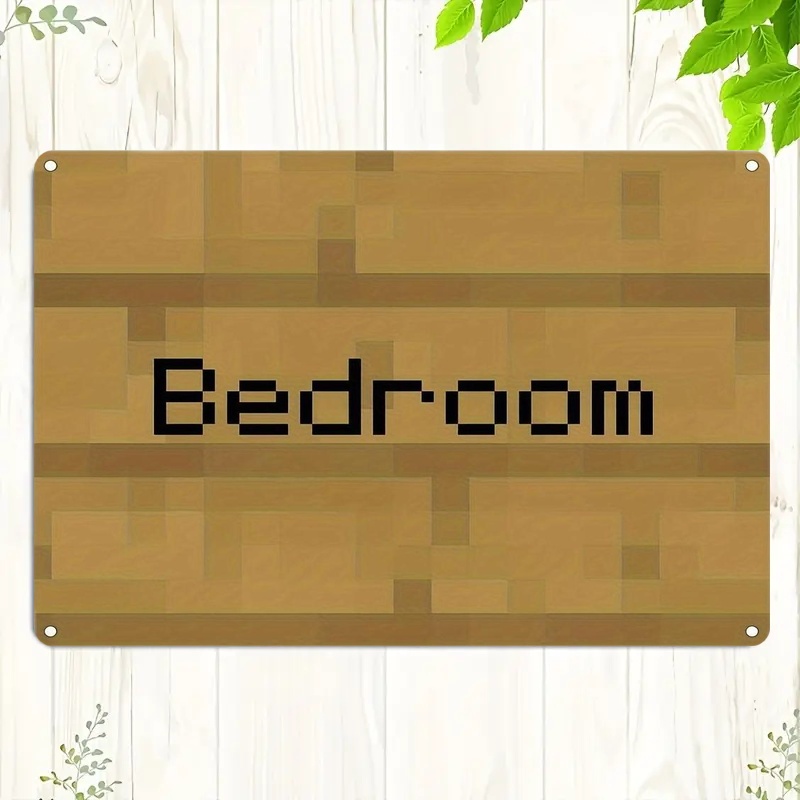Letrero Vintage de Pixel Art p - Woodworking Room reseña y precio