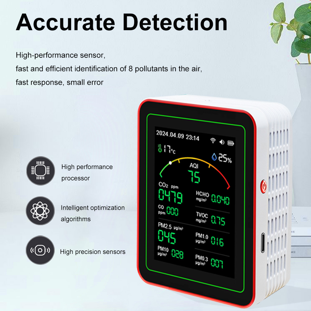 Medidor de CO, CO2, TVOC y HCH - Woodworking Apps reseña y precio