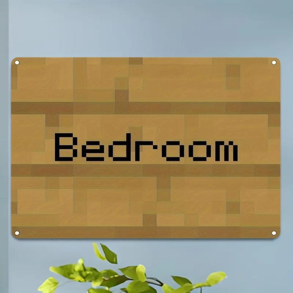 Letrero vintage para dormitori - Woodworking Room reseña y precio