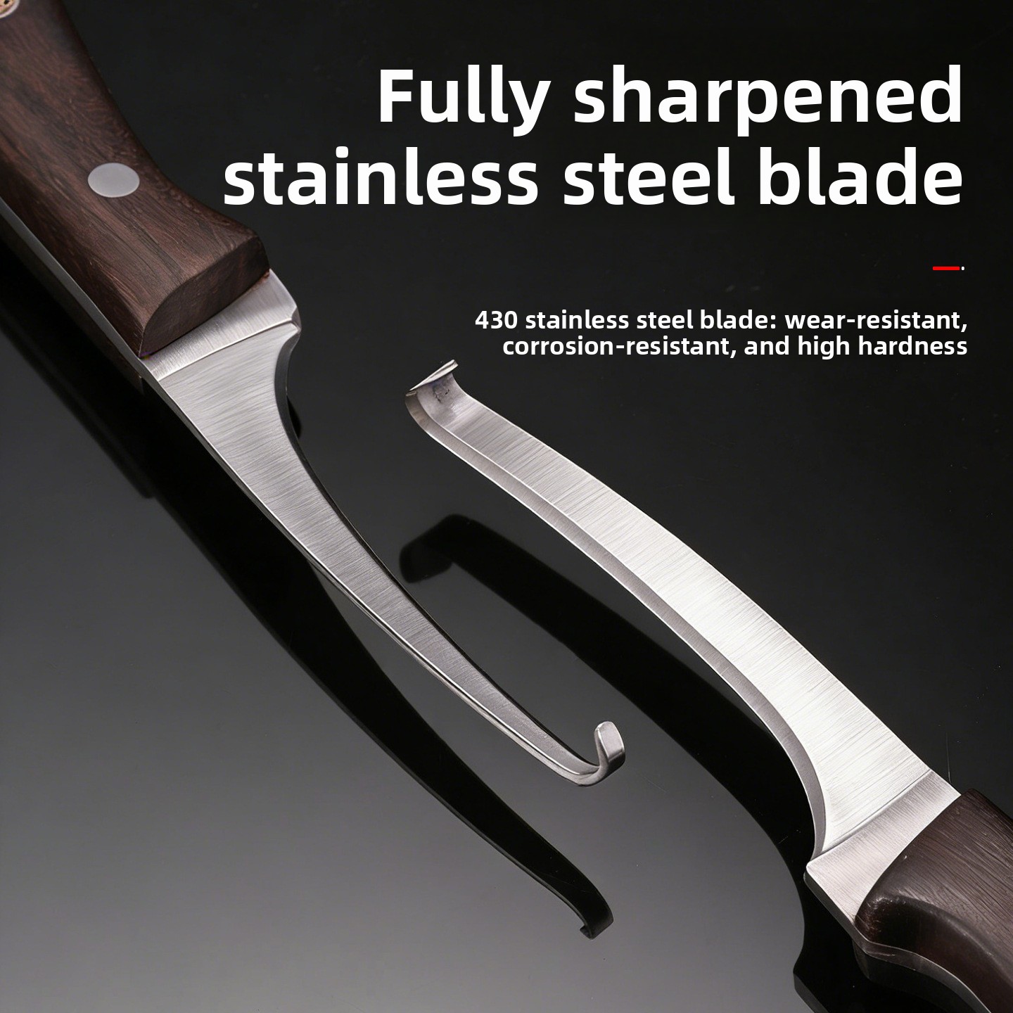 Cuchillo de gancho de acero in - Woodworking Crafts reseña y precio