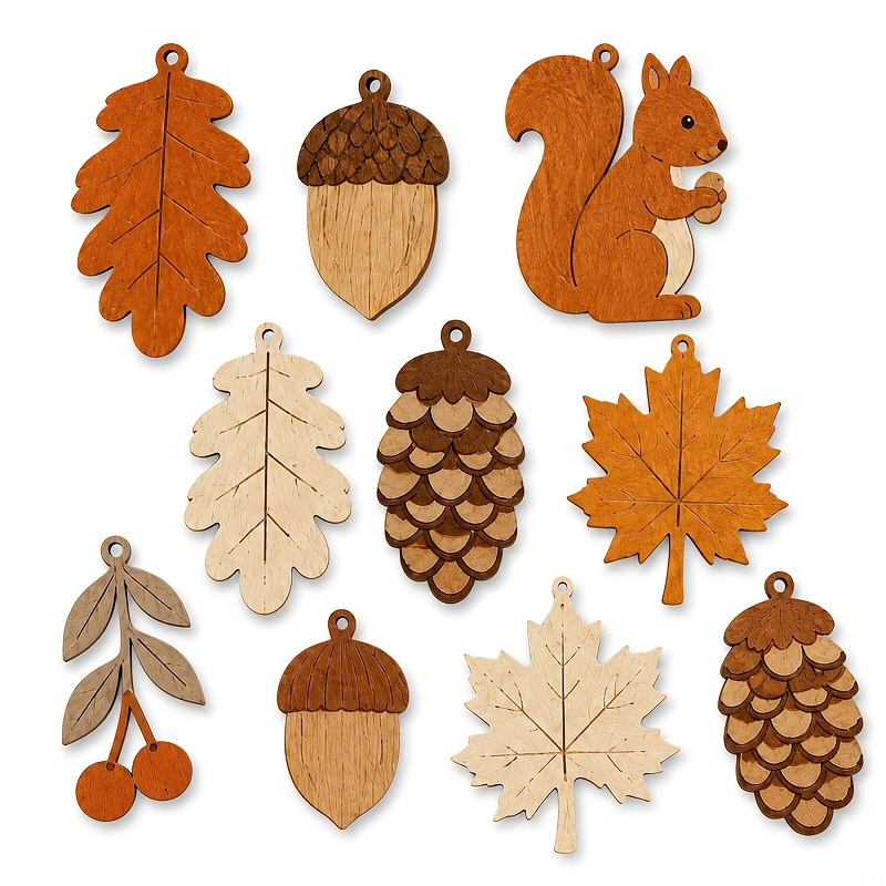 Guirnalda de Madera de Otoño c - Woodworking Room reseña y precio