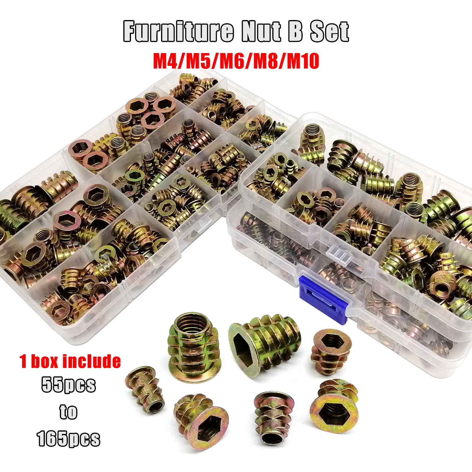 165/75/55 Uds. Insertar tuerca - Cabinet Scraper Set reseña y precio