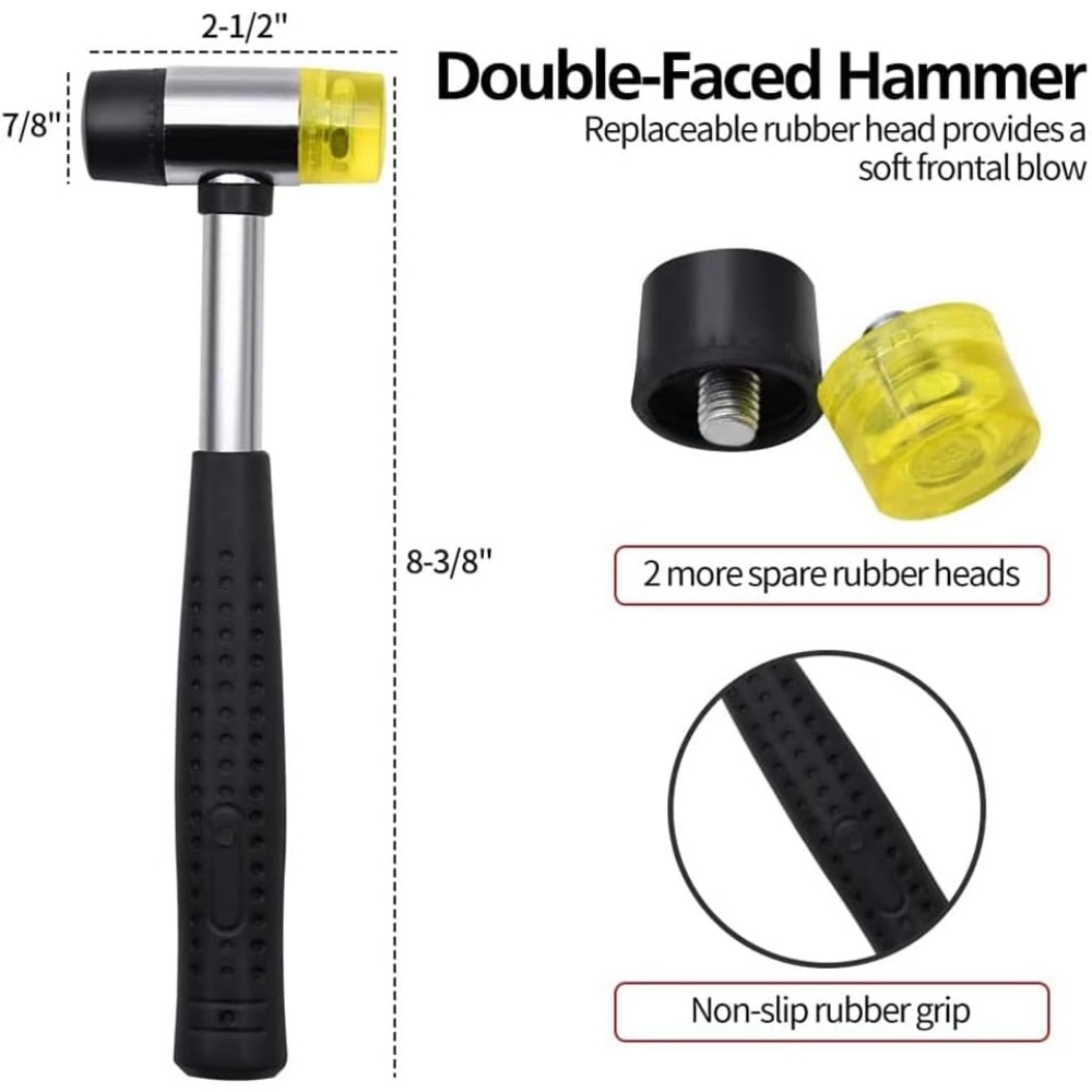 Juego de rollos de 13 Uds., bo - Woodworking Hammer reseña y precio