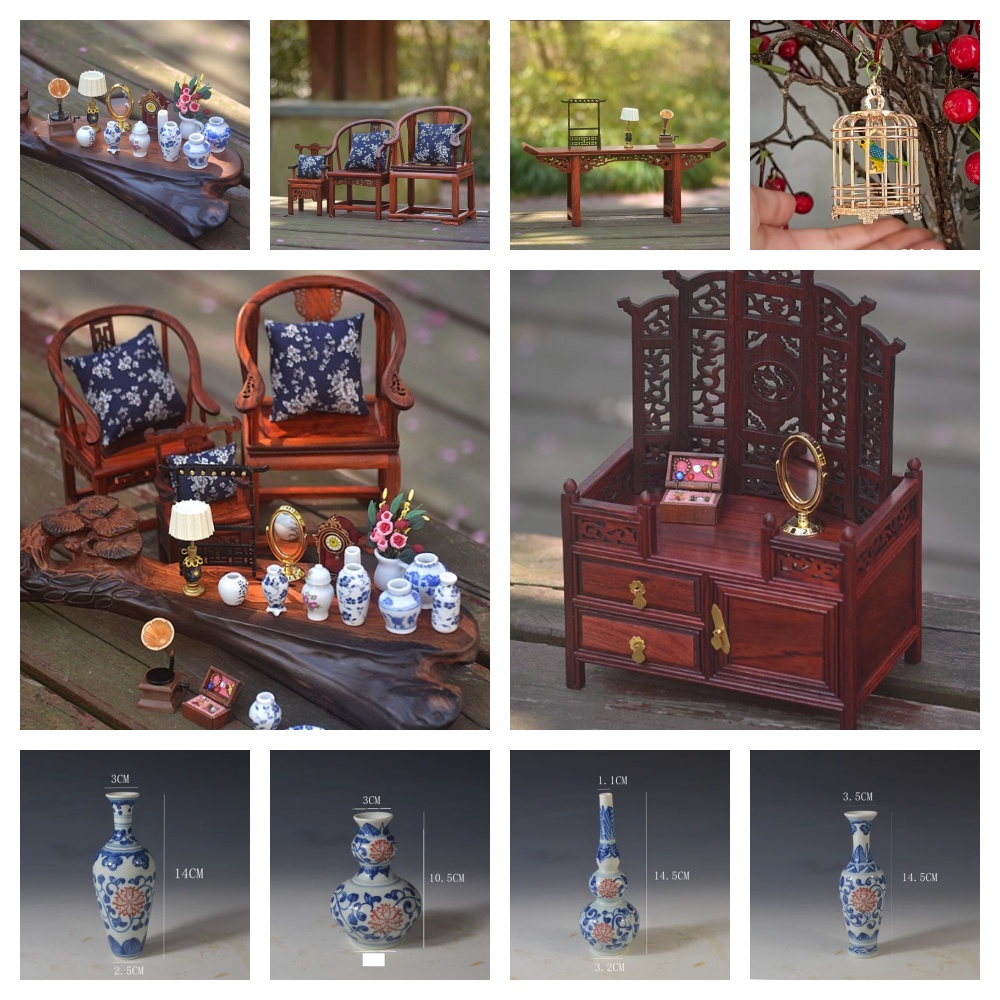 Casa de muñecas en miniatura,  - Woodworking Blueprint reseña y precio