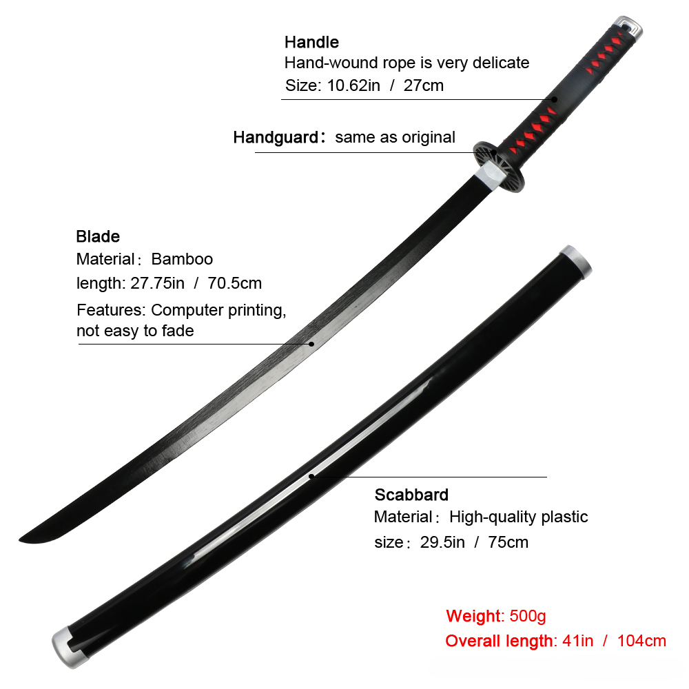 Anime Demon Slayer armas de Co - Woodworking Blueprint reseña y precio