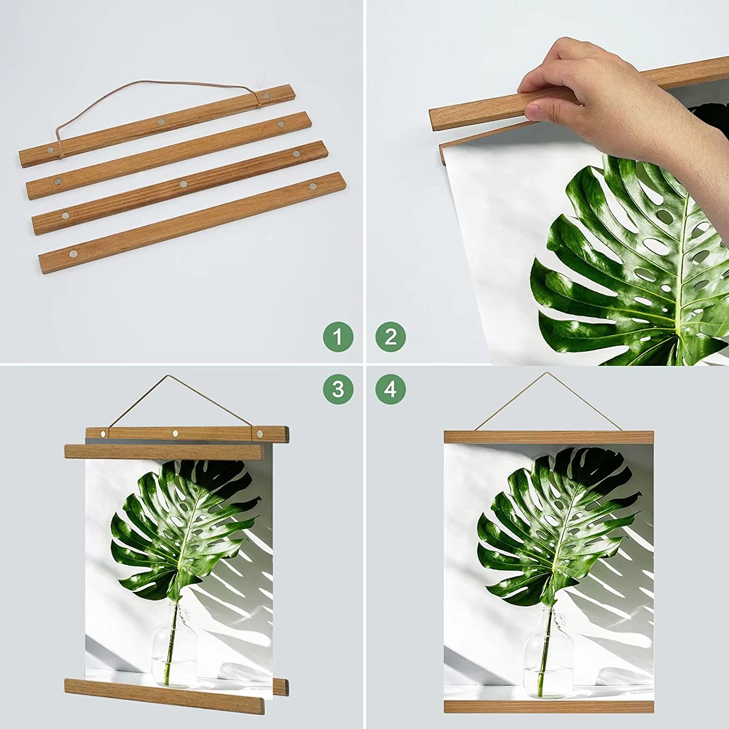 Póster magnético de madera de  - Woodworking Room reseña y precio