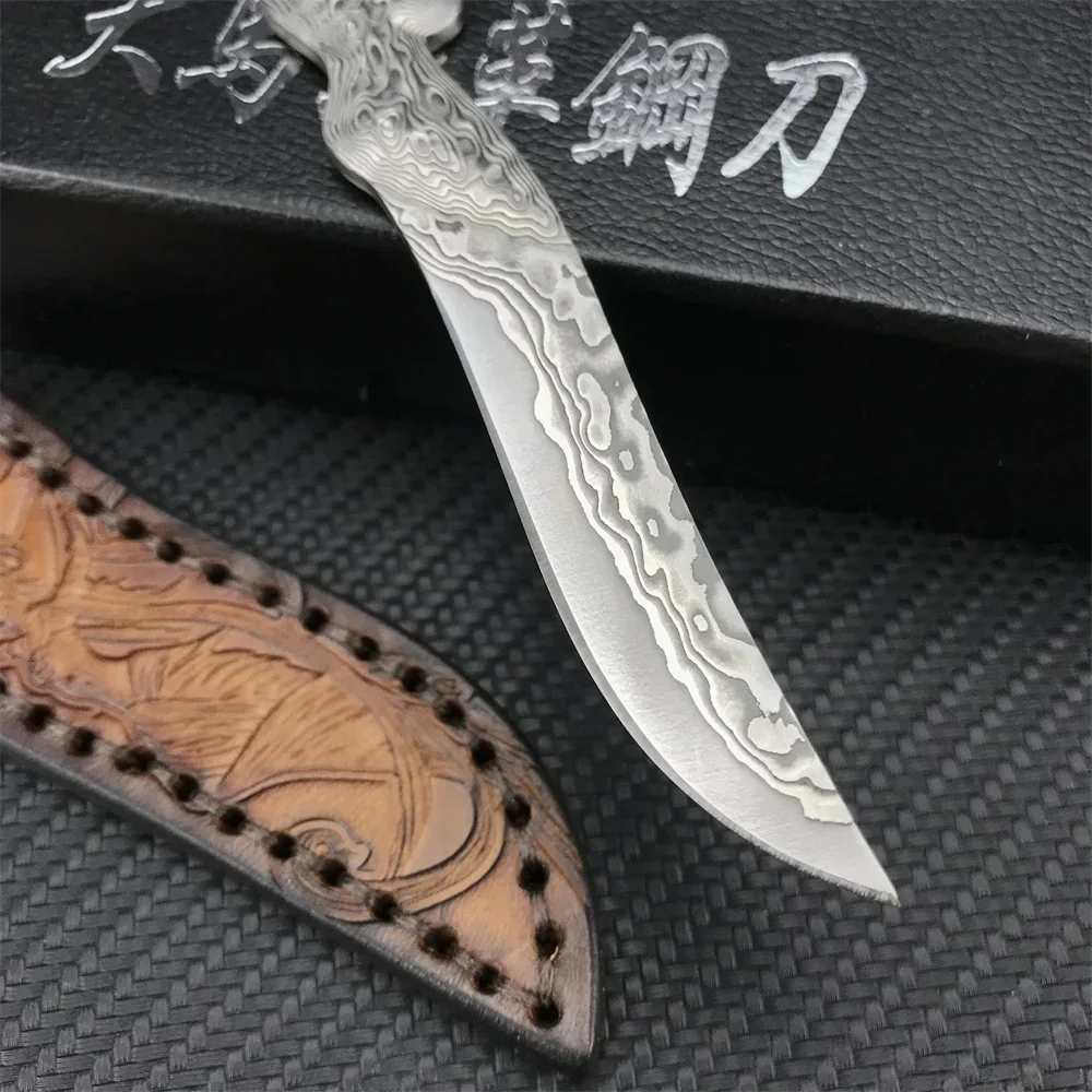 Cuchillo de hoja fija mini lig - Woodworking Artisans reseña y precio